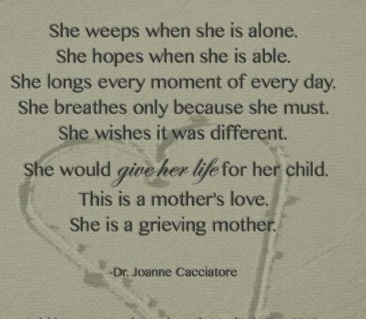 Mother Grieving Loss Of Son Quotes
 Grief Quotes Loss Mother QuotesGram