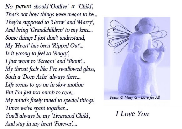 Mother Grieving Loss Of Son Quotes
 Mother s Love