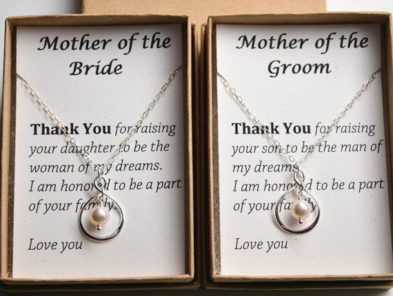Mother Of Bride Gift Ideas
 Items similar to Mother The Groom Gift Necklace Gift