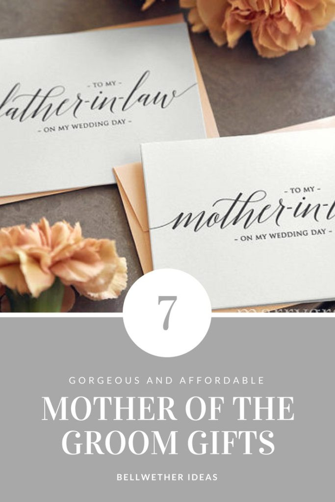 Mother Of The Groom Gift Ideas
 mother of the groom t idea round up for wedding thank