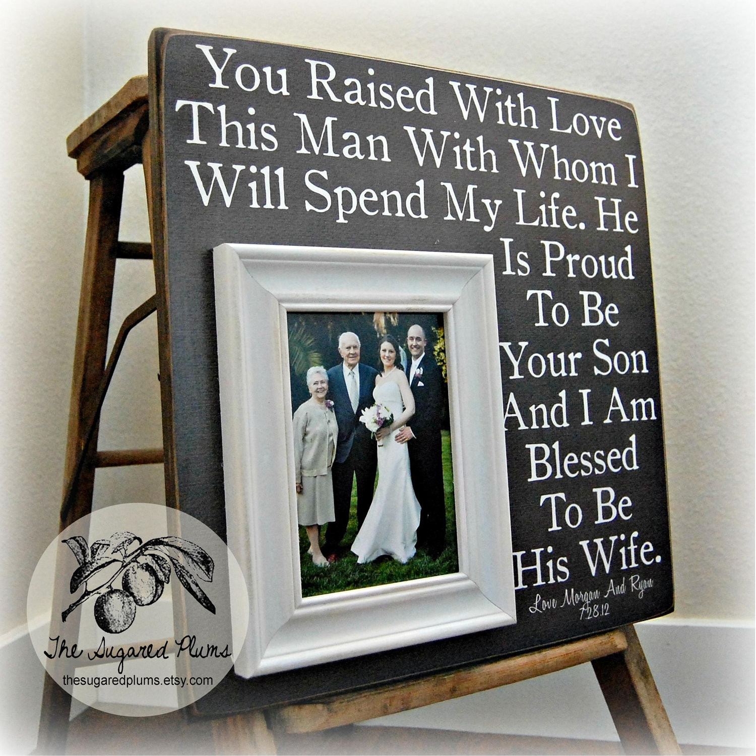 Mother Of The Groom Gift Ideas
 Parents of the Groom Gift Mother of the Groom by