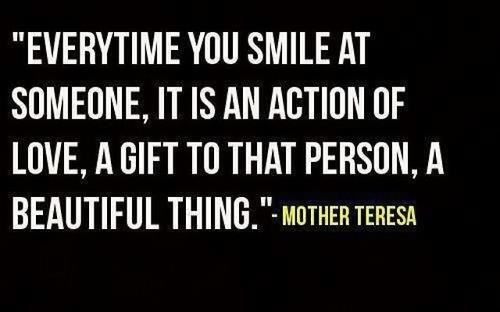 Mother Teresa Quotes Smile
 21 Amazing Quotes To Make You Smile