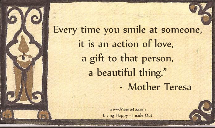 Mother Teresa Quotes Smile
 Smile Mother Teresa Quotes QuotesGram