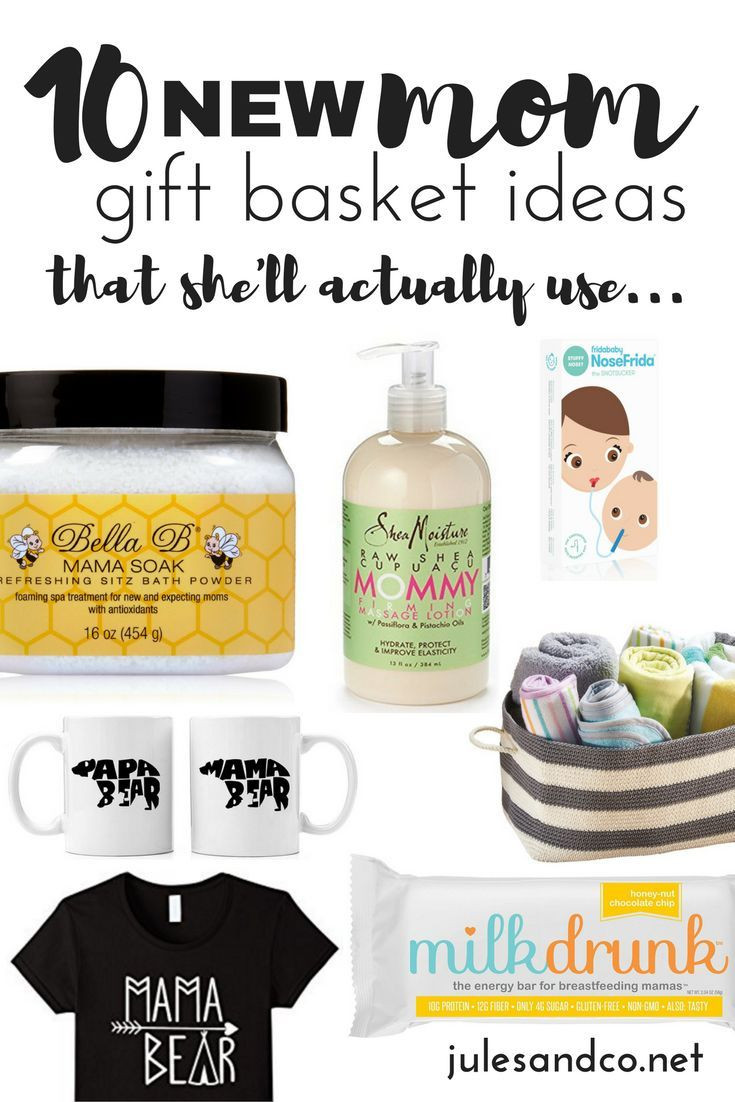 Mother To Be Gift Ideas
 10 Practical Ideas for a New Mom Gift Basket That She ll