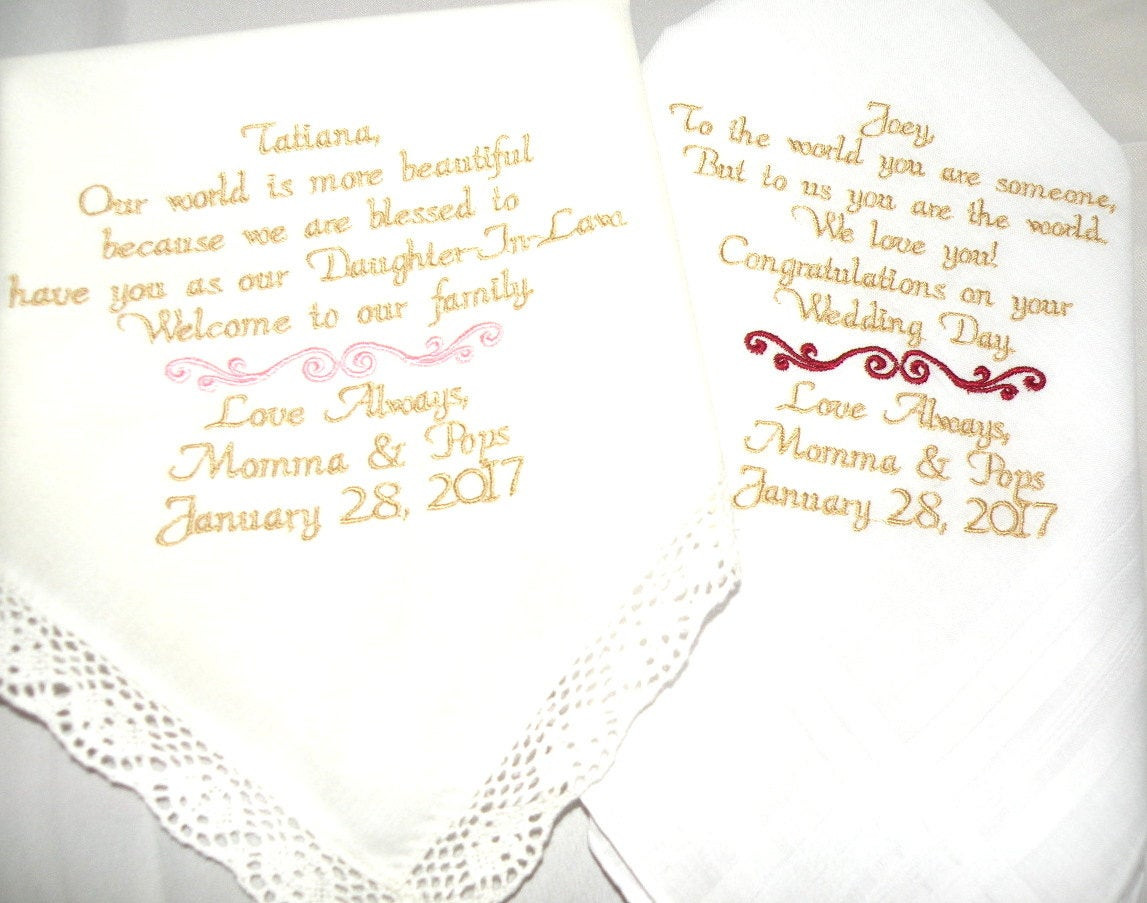 Mother To Daughter Wedding Gift Ideas
 New Daughter Son Wedding Gift From Mom and Dad to the