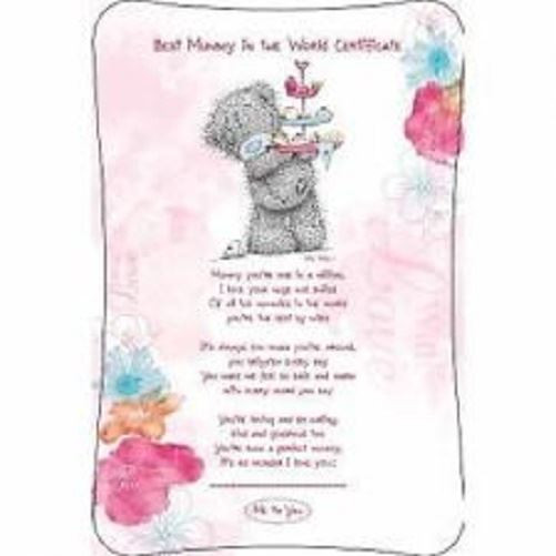 Mother'S Day Card Quotes
 Variety Me to You Tatty Teddy Plush Bears & Gifts Mum