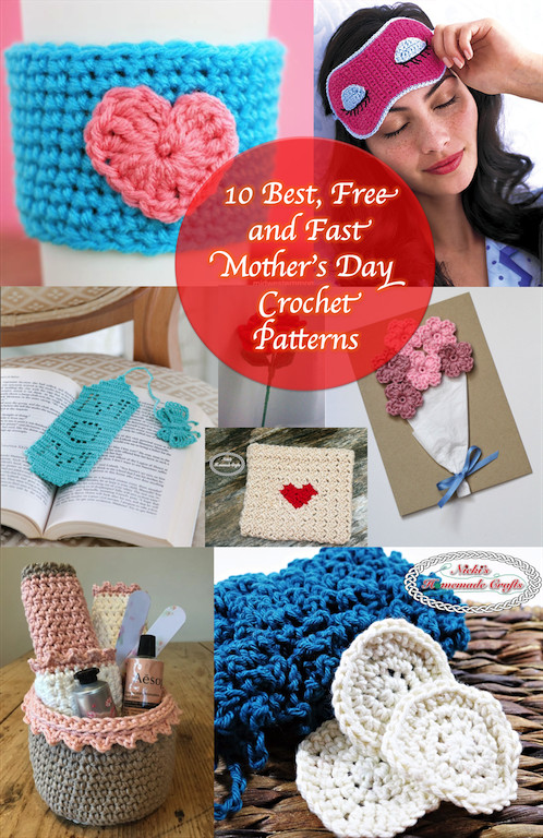 Mother'S Day Crochet Gift Ideas
 10 Best Free and Fast Mother s Day Crochet Patterns