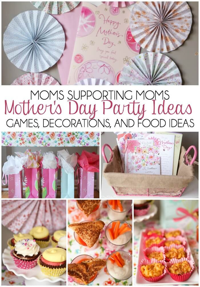 Mother'S Day Dinner Ideas Pinterest
 Moms Helping Moms Mother s Day Party Ideas