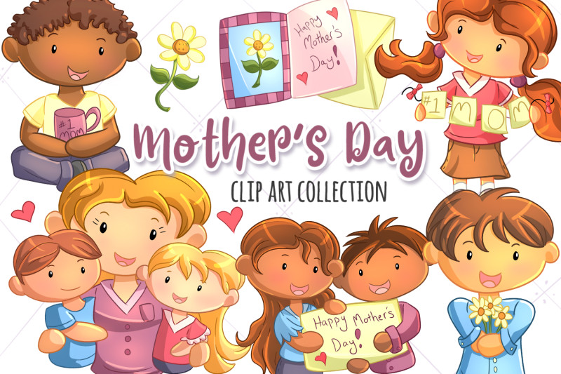 Mother'S Day Dinners
 Mothers Day Clip Art Collection By Keepin It Kawaii