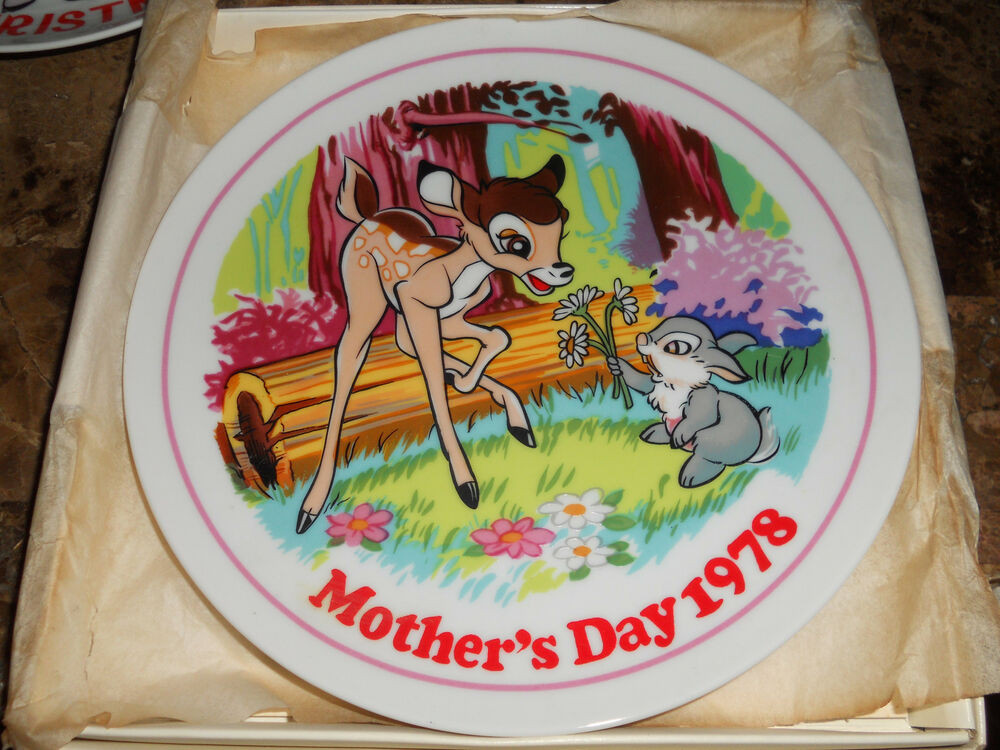 Mother'S Day Dinners
 Schmid Walt Disney Mother s Day Collectible Plate 1978