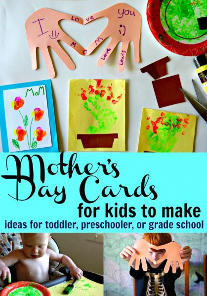 Mother'S Day Dinners To Make
 Mother s Day Cards for Kids to Make Ideas for Any Age