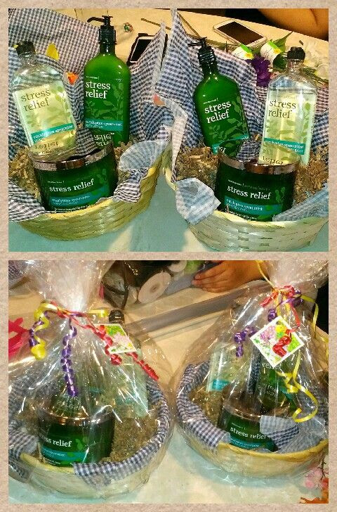 Mother'S Day Gift Basket Ideas Diy
 Perfect for Mother s day ress relief basket