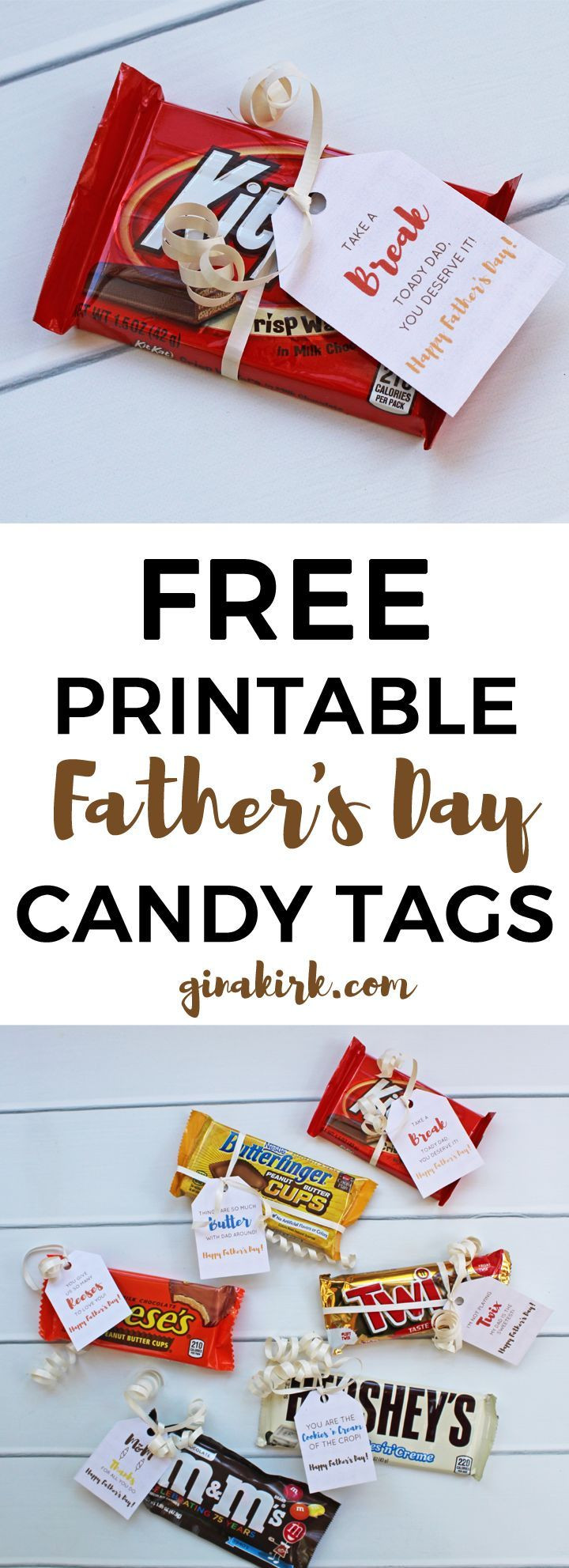 Mother'S Day Gift Ideas For Churches
 Free Printable Candy Tags for Father s Day