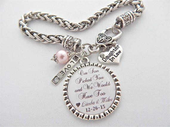 Mother'S Day Gift Ideas For Daughter In Law
 DAUGHTER In LAW Gift Bride to be Gift Daughter in law Charm