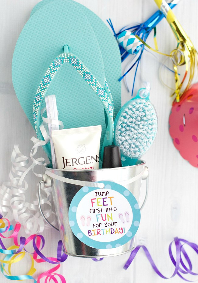 Mother'S Day Gift Ideas For Friends
 Pedicure Gift Basket Birthday Gift – Fun Squared