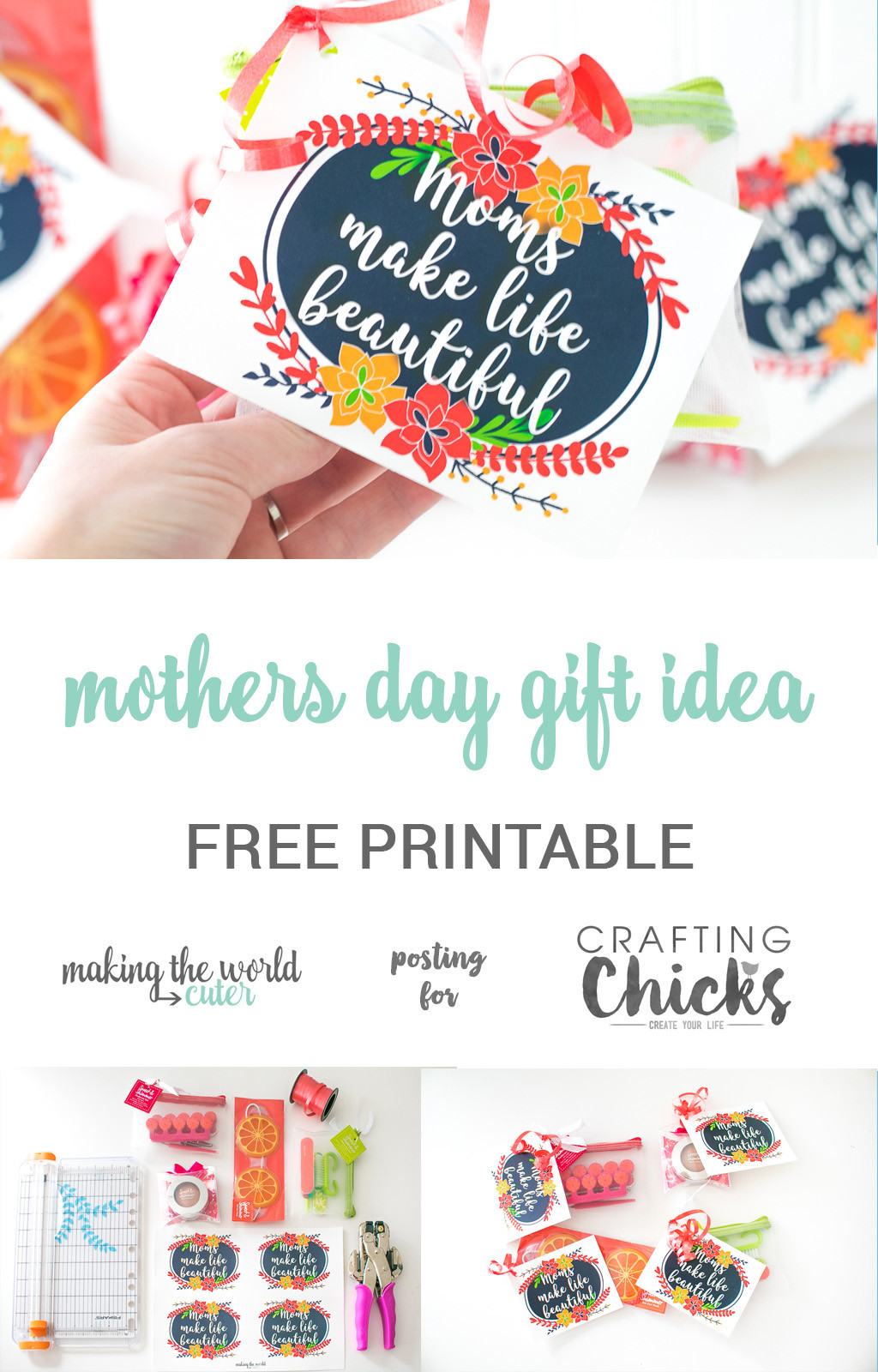 Mother'S Day Gift Ideas For Friends
 Mothers Day Gift Idea for Friends with Free Printable