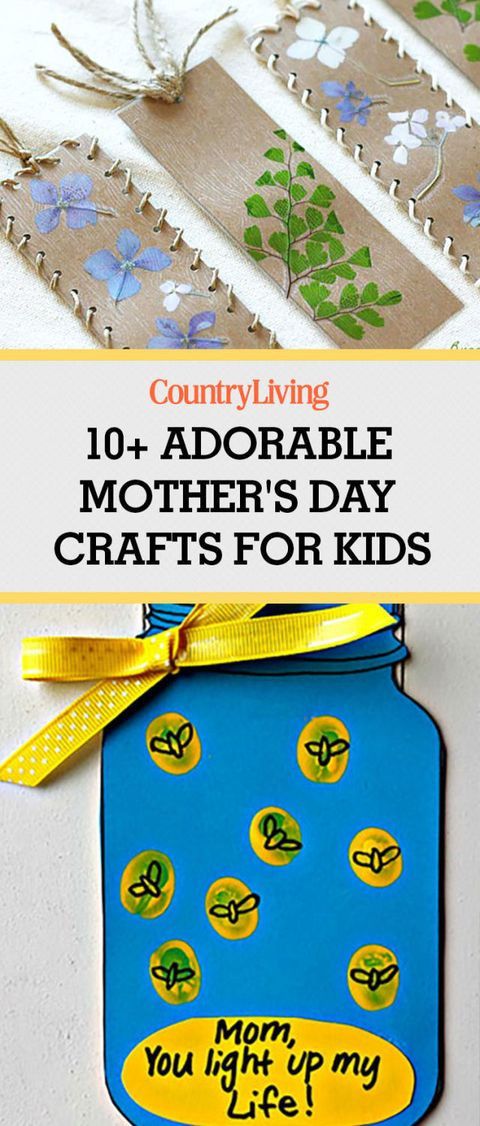 Mother'S Day Gift Ideas For Kids To Make
 25 Cute Mother s Day Crafts for Kids Preschool Mothers