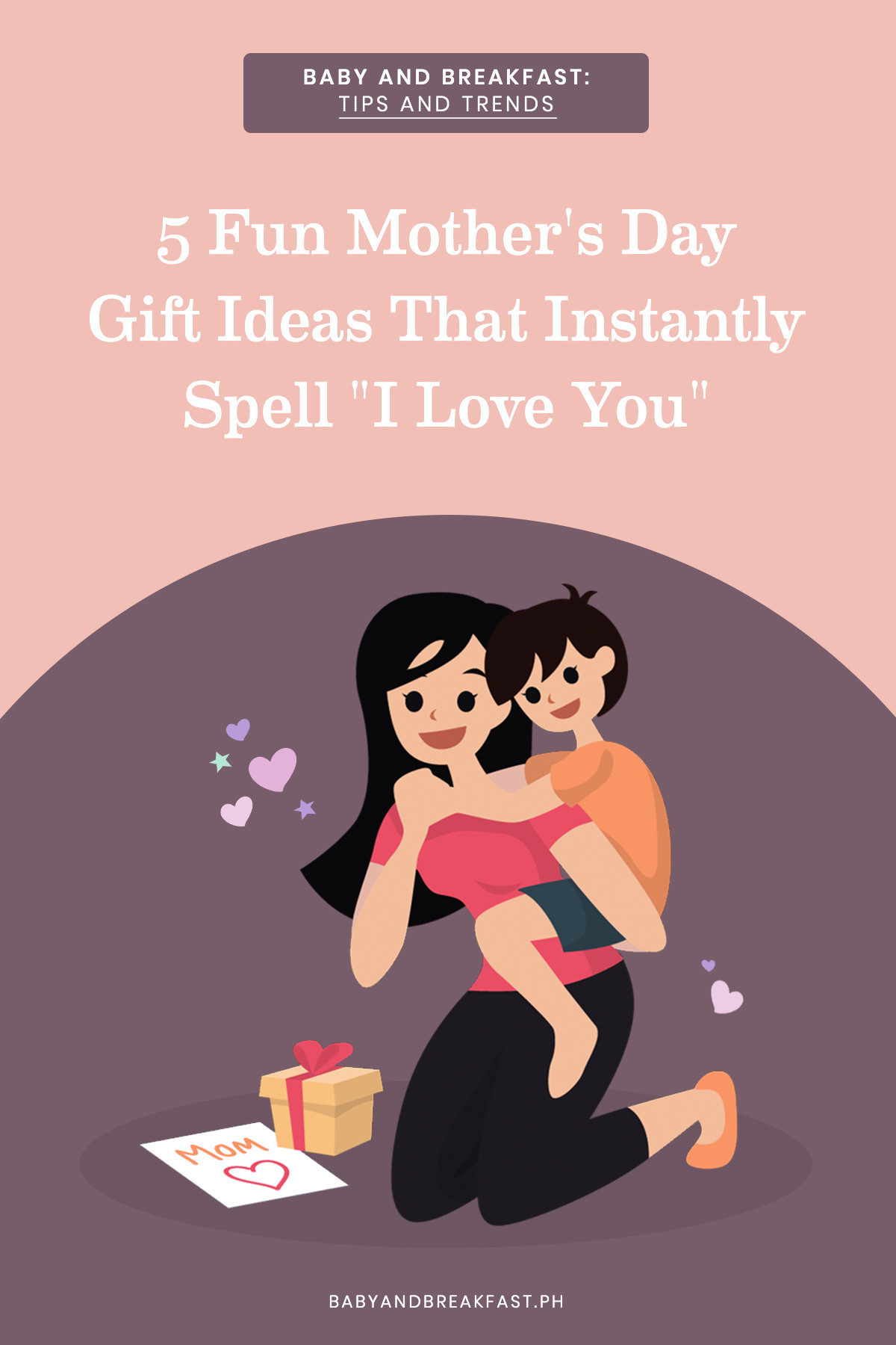 Mother'S Day Gift Ideas From Baby
 Fun Mother s Day Gift Ideas