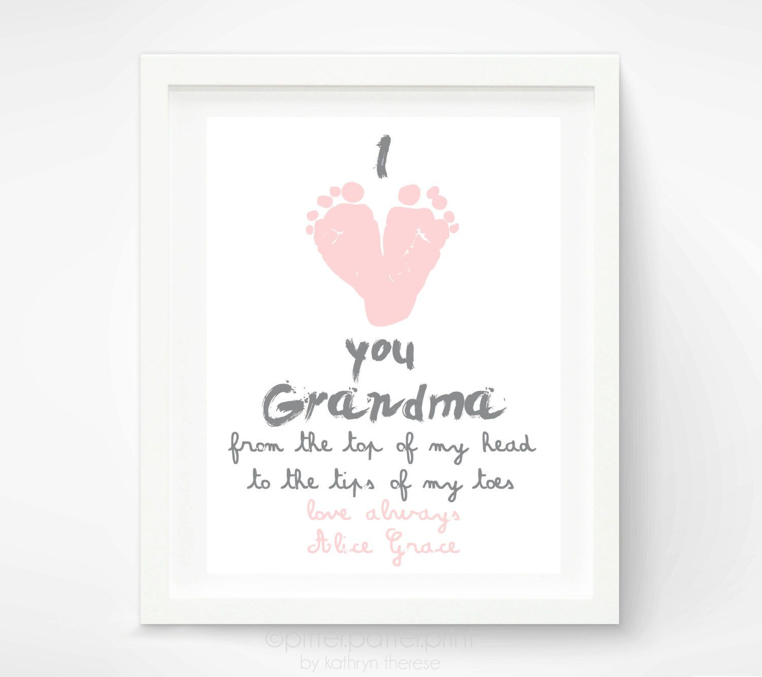 Mother'S Day Gift Ideas From Baby
 Personalized Mother s Day Gift for Grandma From Baby I