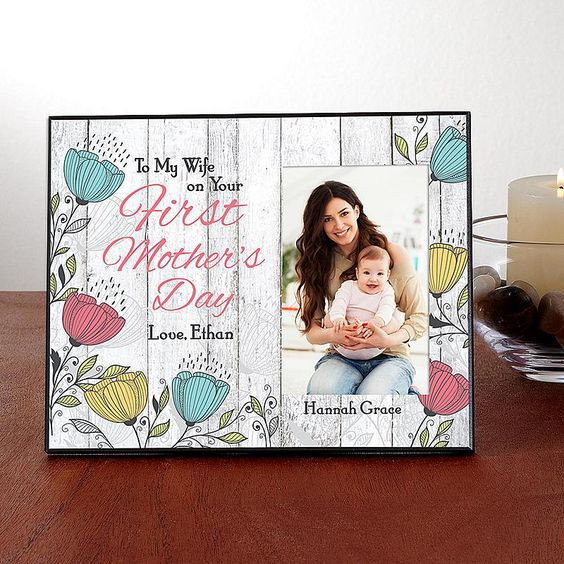 Mother'S Day Gift Ideas From Husband
 First Mother s Day Picture Frame from Husband