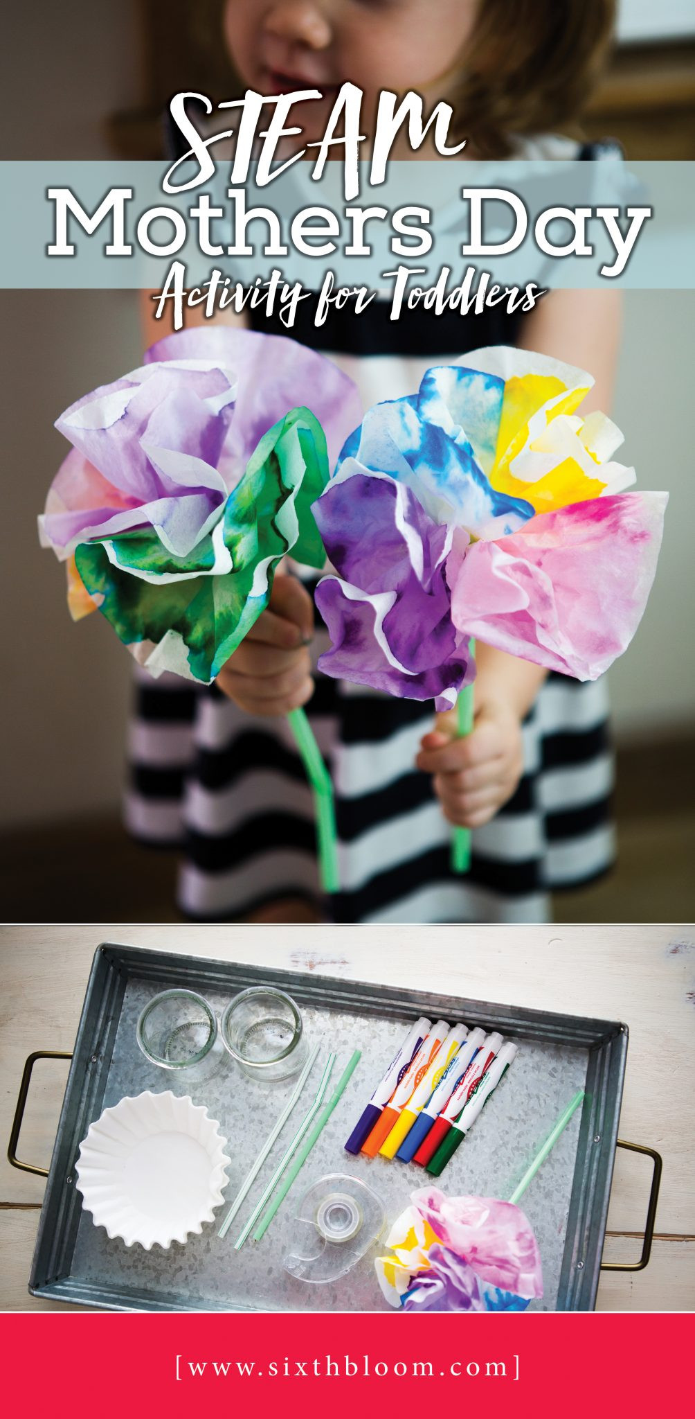 Mother'S Day Gift Ideas From Toddlers
 Mothers Day STEAM Activity for Toddlers Sixth Bloom