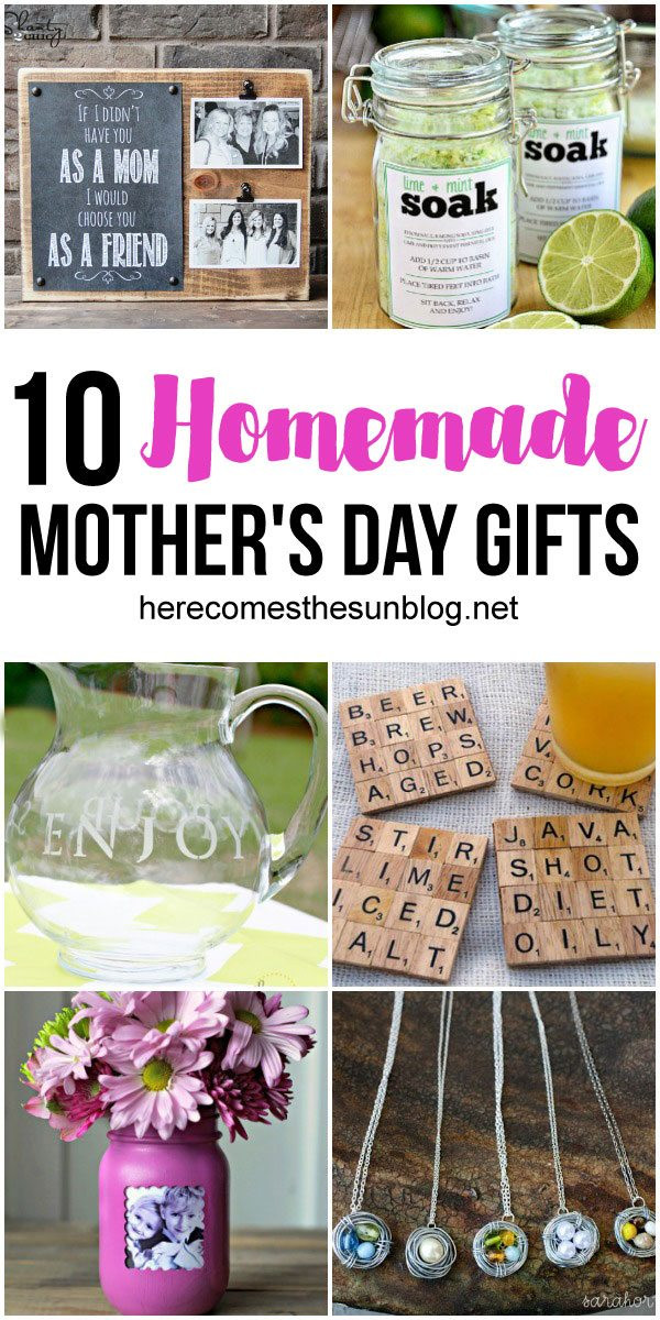 Mother'S Day Gift Ideas Homemade
 10 Homemade Mother s Day Gift Ideas