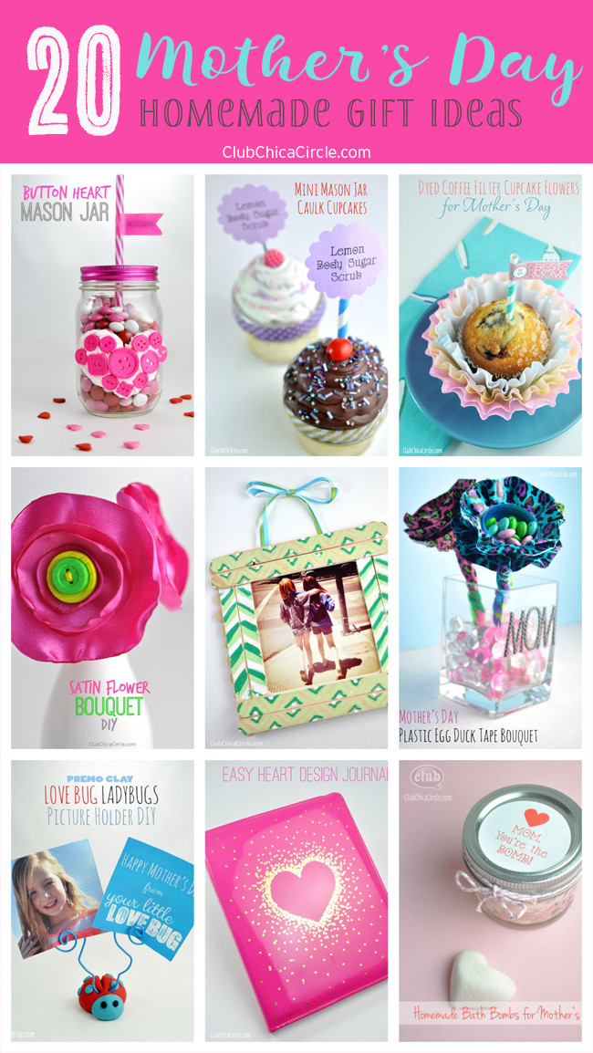 Mother'S Day Gift Ideas Homemade
 20 Mother s Day Homemade Gift Ideas