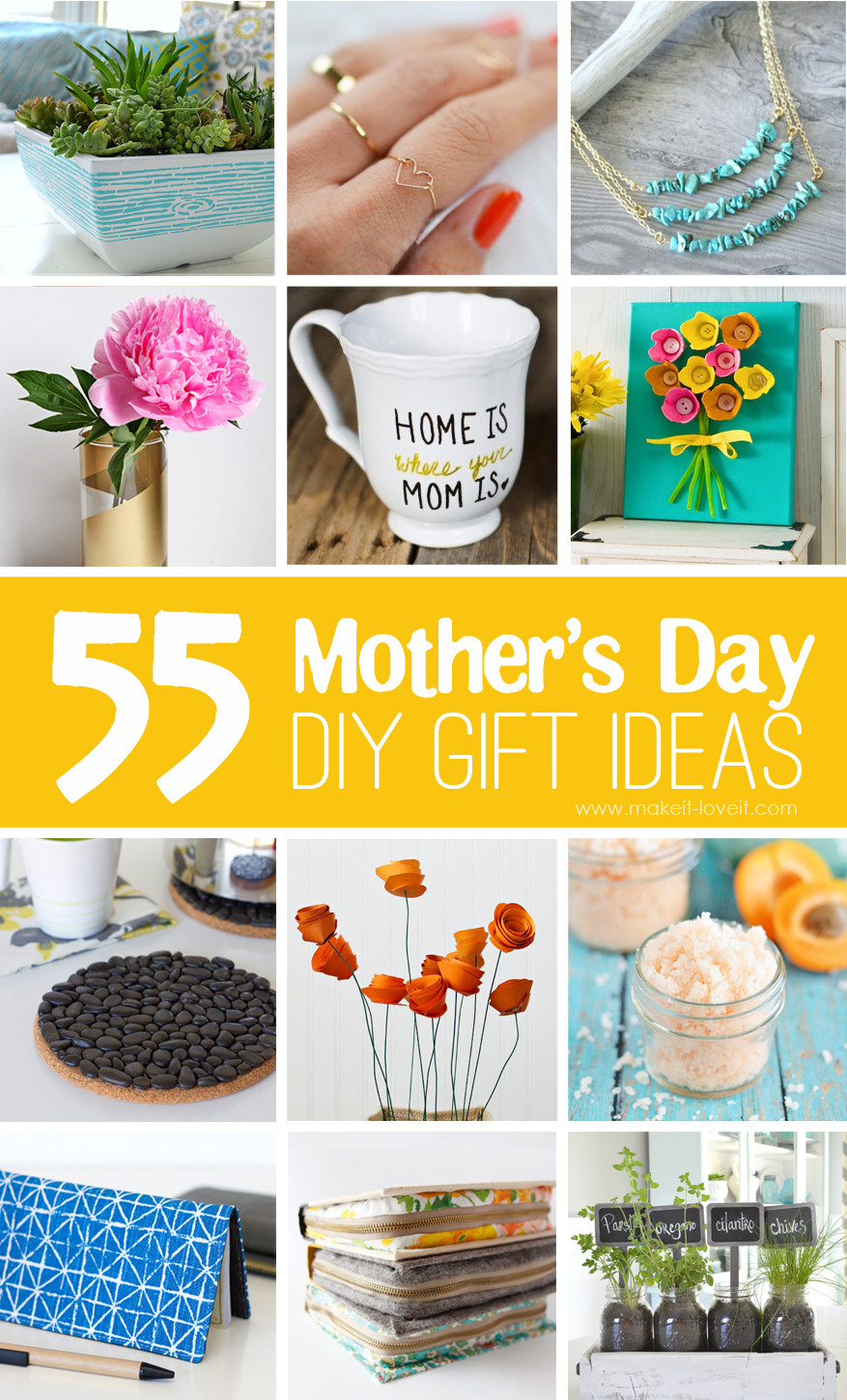 Mother'S Day Gift Ideas Homemade Crafts
 55 Mother s Day DIY Gift Ideas