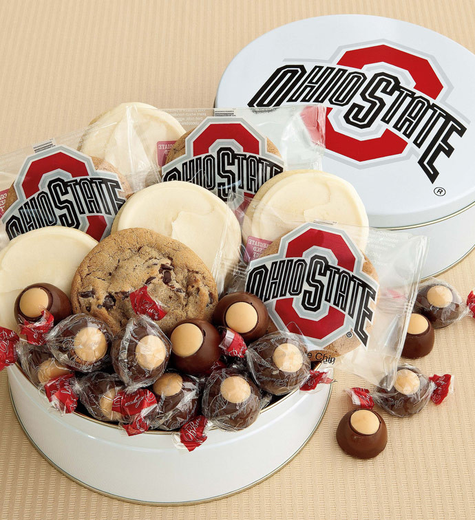 Mother'S Day Gift Ideas Out Of State
 Ohio State Buckeye Gift Tin
