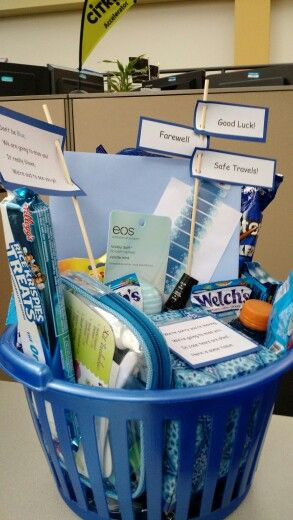 Mother'S Day Gift Ideas Out Of State
 Coworker t basket My friend and I made this basket for