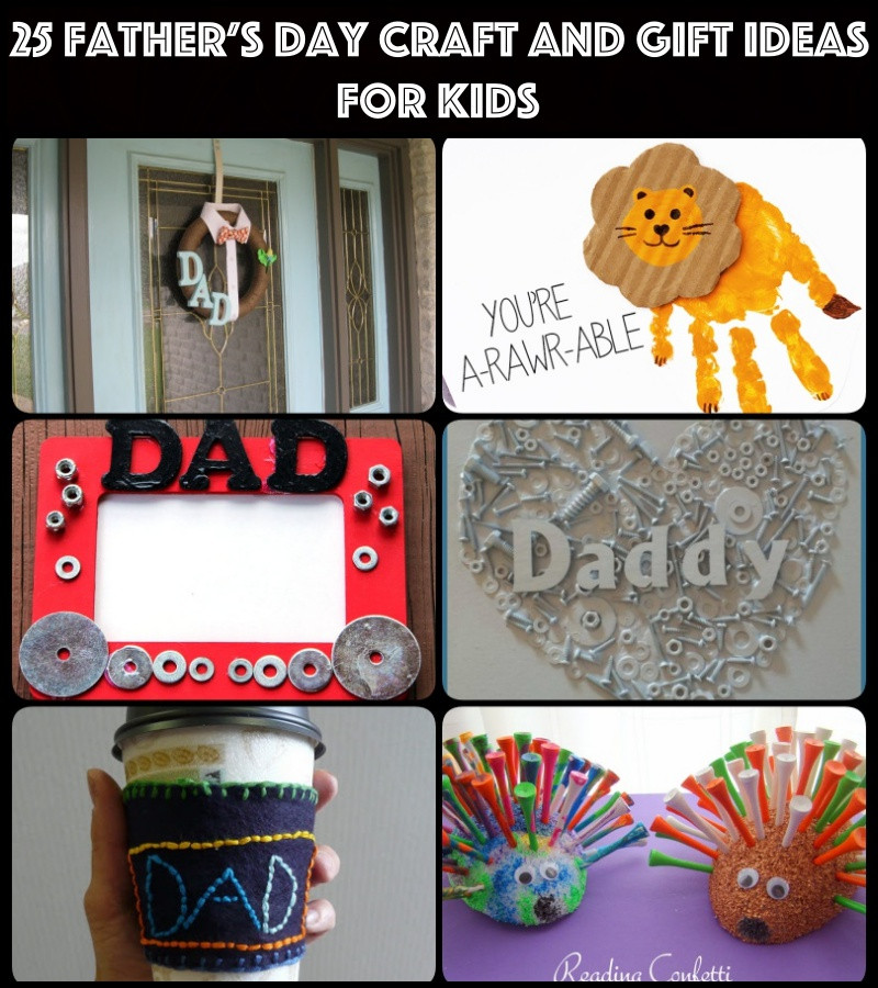 Mother'S Day Kid Craft Gift Ideas
 25 Father’s Day Craft and Gift Ideas for kids