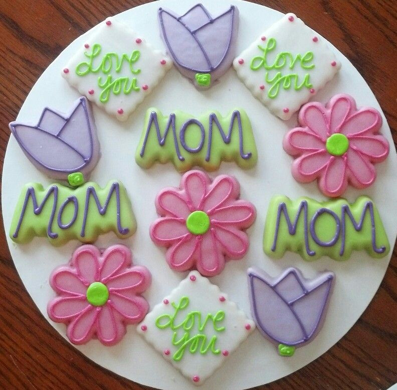 Mother'S Day Sugar Cookies
 Mother s Day Cookies Cookies by Alison