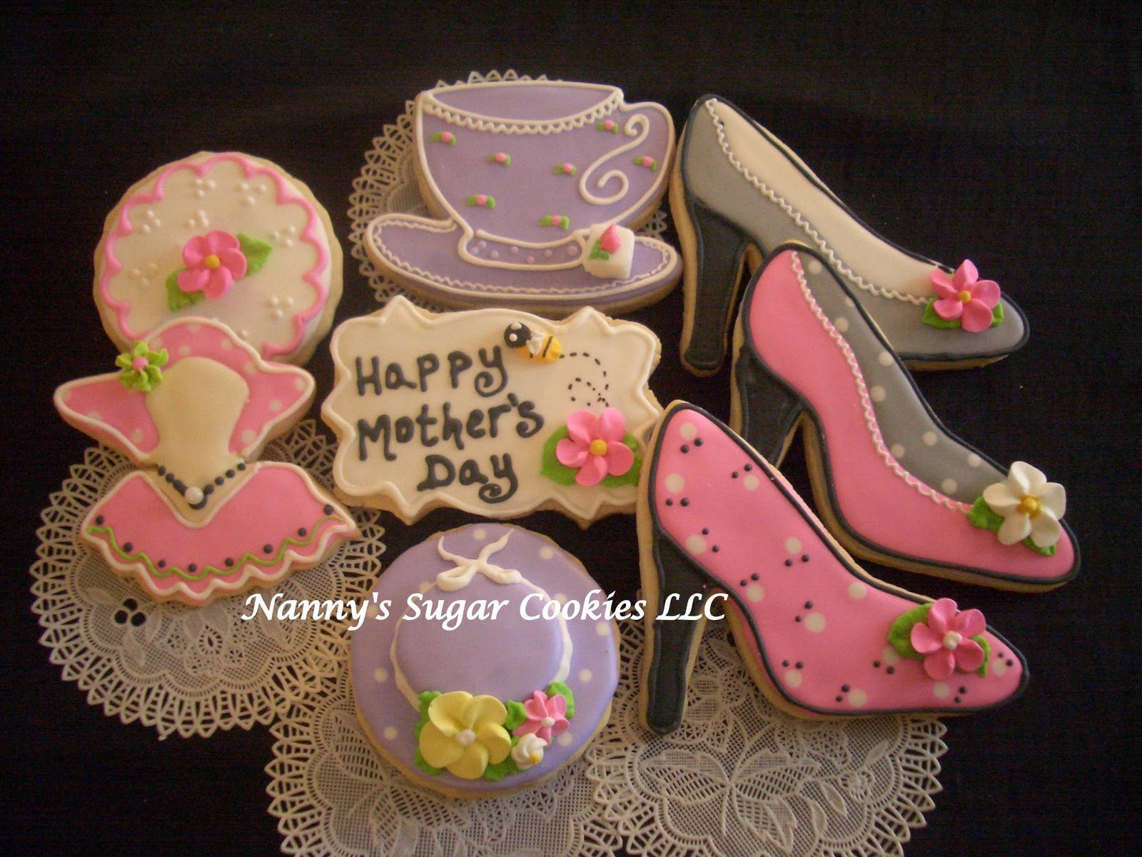 Mother'S Day Sugar Cookies
 Nanny s Sugar Cookies LLC Mother s Day Cookies