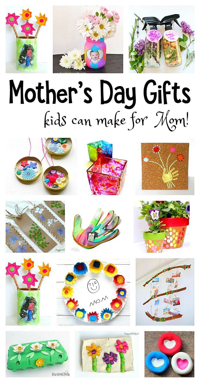 Mothers Day Gift Ideas For Kids
 Mother s Day Homemade Gifts for Kids to Make