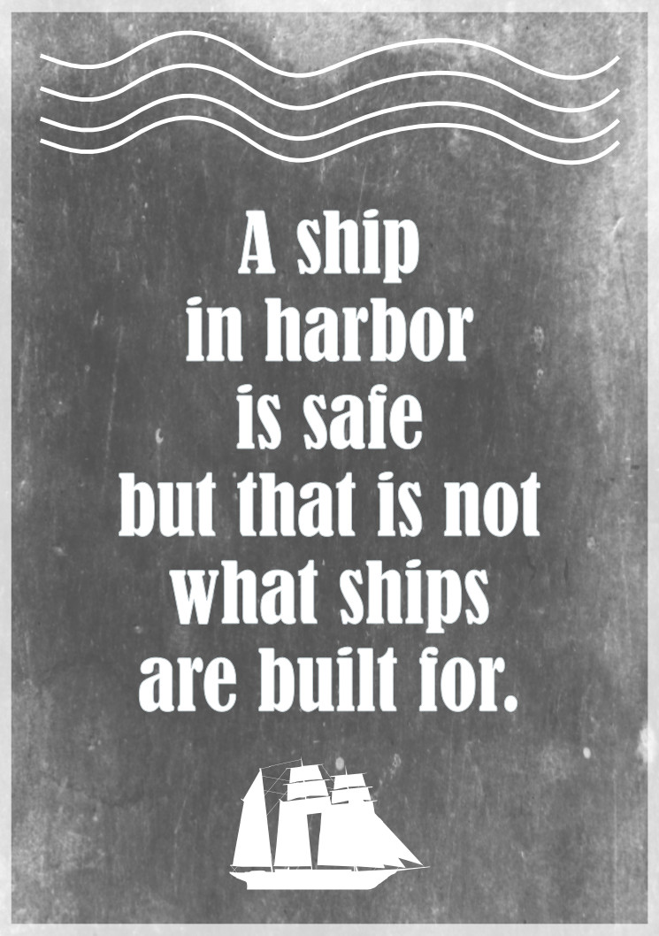 Motivational Quotes For Anxiety
 Free printable motivational quote about stress a ship in