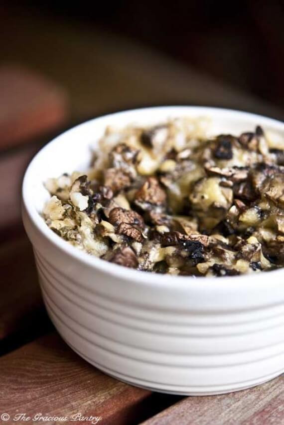 Mushroom Rice Casserole
 Clean Eating Mushroom & Brown Rice Casserole Recipe