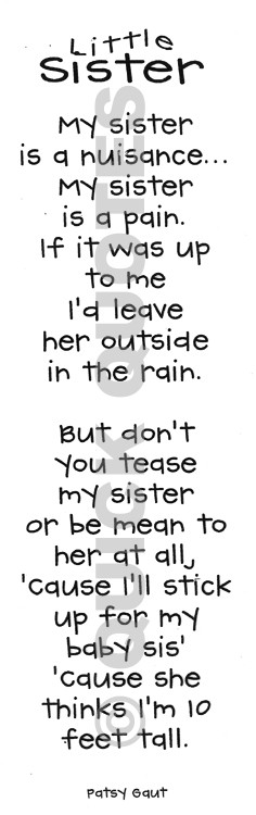 My Baby Sister Quotes
 New Baby Sister Quotes QuotesGram