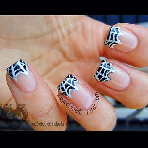 Nail Art Websites
 50 Most Beautiful Spider Web Halloween Nail Art Designs