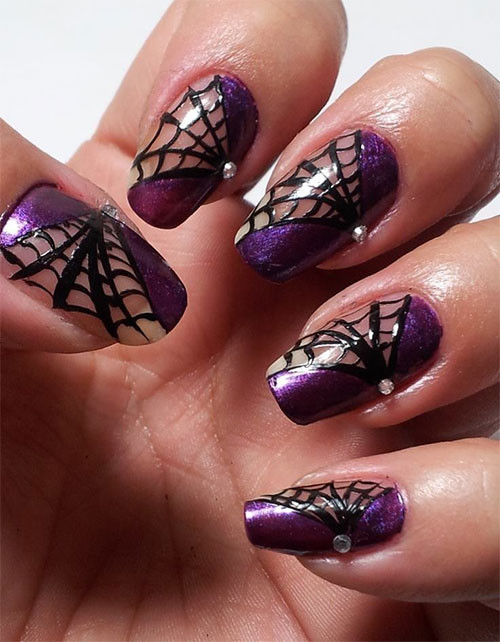 Nail Art Websites
 6 Best Spider Web Nail Art Designs