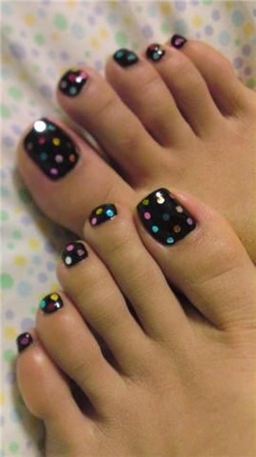 Nail Designs For Toes
 Simple nail art designs for beautiful feet – NAILKART