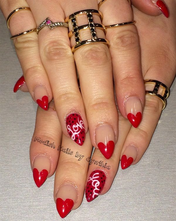 Nail Designs For Valentines Day
 hype hair valentine s day nails9