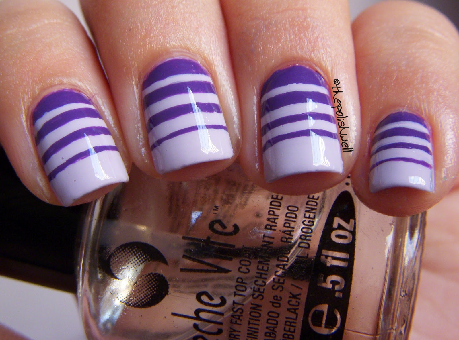 Nail Designs With Stripes
 The Polish Well Nail Ideas Stripes
