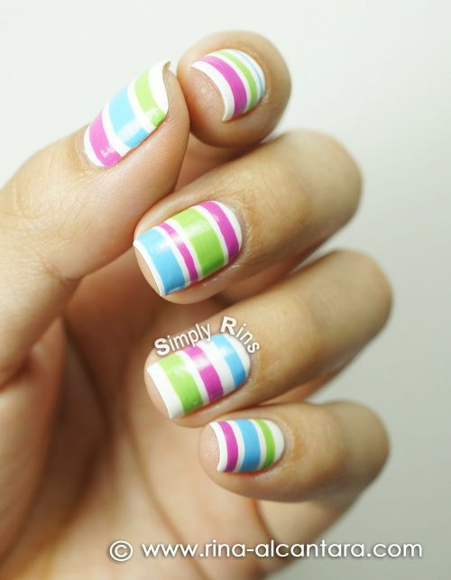 Nail Designs With Stripes
 Nail Designs With Stripes fashionsy