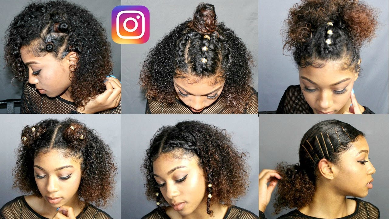 Natural Curly Hair Hairstyles
 6 Instagram Trending Natural Curly Hairstyles Using