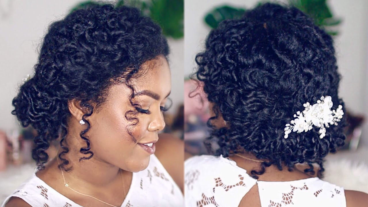 Natural Curly Hair Hairstyles
 Wedding Hairstyle For Natural Curly Hair