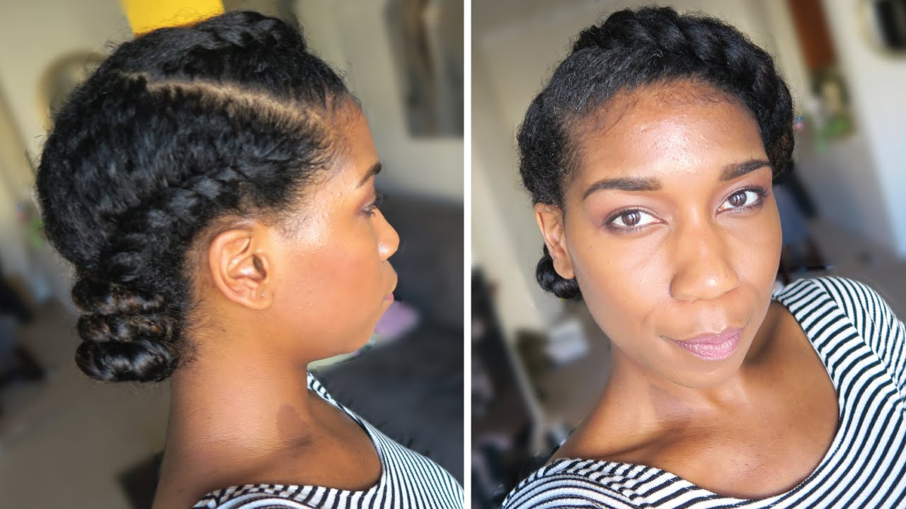Natural Hairstyles For Working Out
 Twisted Knot Protective Style Natural Hair