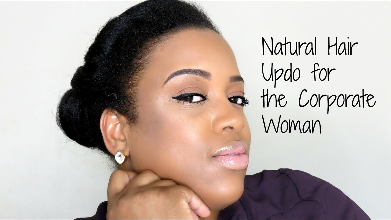 Natural Hairstyles For Working Out
 Natural Hair Style for work