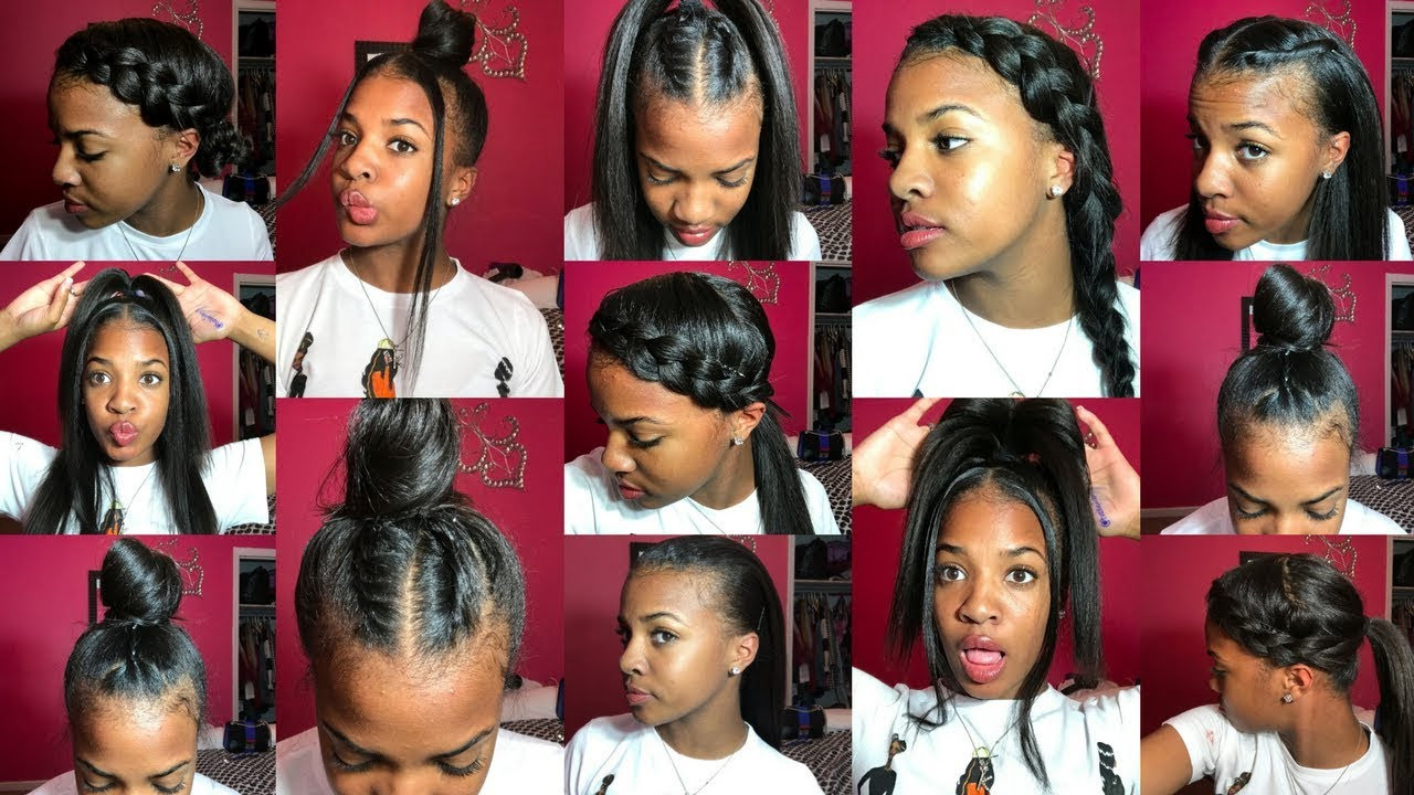 Natural Straight Hairstyles
 13 Styles for Straightened Natural Hair