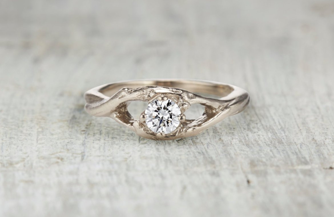 Nature Inspired Wedding Rings
 Nature Inspired Engagement Rings on Etsy