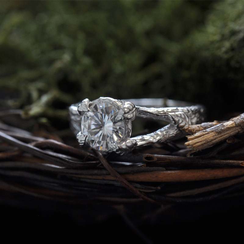 Nature Inspired Wedding Rings
 Nature inspired wedding rings for nature lovers and